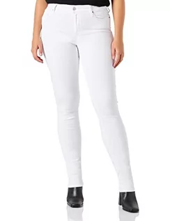 Spodnie damskie - REPLAY Luzien Hyperflex Colour Xlite Dżinsy Damskie, Biały (White 120), 29W / 32L - grafika 1