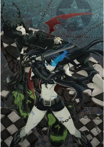 Plakat Black Rock Shooter brs_024 A2 (custom)
