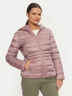 Kurtki damskie - EA7 Emporio Armani Kurtka zimowa 6DTB04 TN88Z 1341 Fioletowy Regular Fit - miniaturka - grafika 1