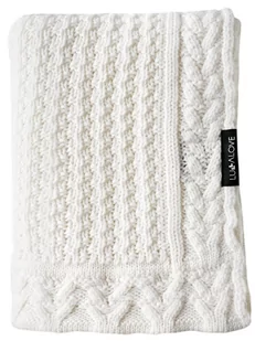 Kocyk merino PREMIUM - kokosowe ciasteczko Lullalove - Koce i narzuty dla dzieci - miniaturka - grafika 1