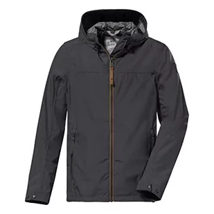 G.I.G.A. DX Męska kurtka softshell/kurtka outdoorowa z kapturem - GS 9 MN SFTSHLL JCKT, antracyt, 3XL, 38213-000 - Kurtki męskie - miniaturka - grafika 1