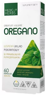 Oregano (Origanum vulgare), Medica Herbs - Witaminy i minerały - miniaturka - grafika 1