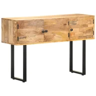 Szafki do salonu - vidaXL Szafka, 116x35x75 cm, lite drewno mango 320470 - miniaturka - grafika 1
