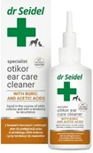 Pielęgnacja uszu i oczu zwierząt - Dr Seidel Otikor Ear Care Cleaner 75ml - miniaturka - grafika 1