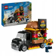 Klocki - LEGO City - Food Truck Ciężarówka z hamburgerami ZESTAW LEGO PREZENT DLA CHŁOPCA DZIECI - miniaturka - grafika 1