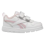 Buty dla dziewczynek - Buty dziecięce Reebok H04963 ROYAL PRIME Białe - miniaturka - grafika 1