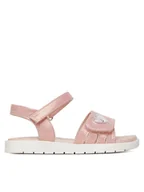 Buty dla dziewczynek - Nelli Blu Sandały CM240719-7 Różowy - miniaturka - grafika 1