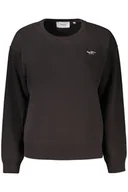 Portfele - PEPE JEANS CZARNA BLUZA DAMSKA Z ROZPINANYM NA ZAMEK - miniaturka - grafika 1