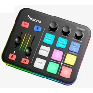 Akcesoria do komputerów stacjonarnych - Kontroler do produkcji muzycznej i podcastów MAONO G1 Neo Czarny - miniaturka - grafika 1