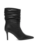 Botki damskie - Gino Rossi Botki EO-LUNA-LT681 Czarny - miniaturka - grafika 1