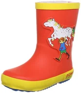 Kalosze damskie - Pippi Langstrumpf kalosze dziewczęce Långstrump, czerwony - czerwony (Red) - 30 EU - miniaturka - grafika 1