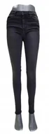 Spodnie damskie - Jeansy Pepe Jeans Regent -PL200398WB82 - czarne rurki wysoki stan - W26/L32 - miniaturka - grafika 1