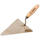 Narzędzia murarskie - Topex Kielnia murarska 180 x 180 mm, stal nierdzewna 13A100 - miniaturka - grafika 1