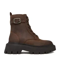 Botki damskie - Trzewiki G-Star Raw CEO-WI34-JOSIA-02 Brązowy - miniaturka - grafika 1