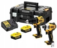 Wkrętarki - ZESTAW WKRĘTARKA DCD708 + ZAKRĘTAKRA DCF809 18V 2*5.0AH - miniaturka - grafika 1
