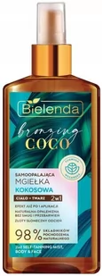 Bielenda Bronzing Coco Samoopalająca Mgiełka Kokosowa do ciała i twarzy 2w1 150ml - Samoopalacze - miniaturka - grafika 1