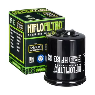 HIFLOFILTRO Filtr Oleju HF183 - filtr motocyklowy - Filtry oleju - miniaturka - grafika 1