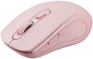 Myszki - C-TECH myš Dual mode WLM-12PK, bezdrátová, 1600DPI, 6 tlačítek, růžová, USB nano receiver - miniaturka - grafika 1