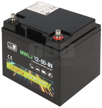 MW Power AKUMULATOR 12.8V/50AH/LIFEPO4-MWLJ MW Power