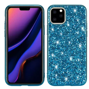 Etui König Design kompatybilne z Apple iPhone 11 Pro Max plastikowe, miękkie etui na telefon - Niebieskie etui na telefon komórkowy - Etui i futerały do telefonów - miniaturka - grafika 1