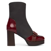 Botki damskie - Botki Fly London Efolfly P145352003 Kolorowy - miniaturka - grafika 1