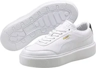 Sneakersy damskie - Buty damskie Puma Oslo Maja r.35,5 Białe Sneakersy - miniaturka - grafika 1