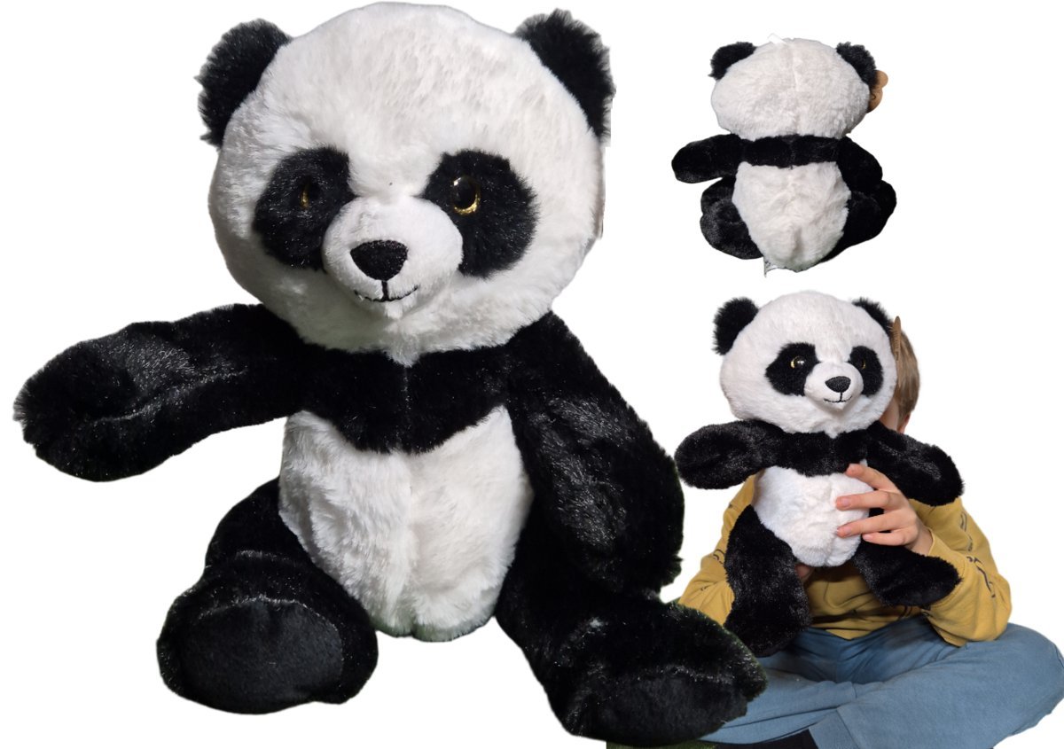 Maskotka Pluszowa MIŚ PANDA 24cm Pluszak Przytulanka Misie Pandy Misiek ZOO
