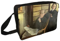 Torby szkolne - Torba na ramię Henri Degas i jego siostrzenica Lucie Degas Edgar Degas - miniaturka - grafika 1
