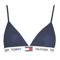 Biustonosze - Tommy Hilfiger Damski biustonosz usztywniany trójkątny, Marynarka marynarska, L - miniaturka - grafika 1