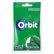 Gumy do żucia, lizaki, dropsy - Orbit Spearmint Bezcukrowa guma do żucia 29 g (21 sztuk) - miniaturka - grafika 1