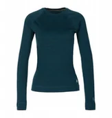 Bielizna sportowa damska - Smartwool W'S Classic Thermal Merino Base Layer Crew Boxed, G75 twilight blue heather, M - miniaturka - grafika 1