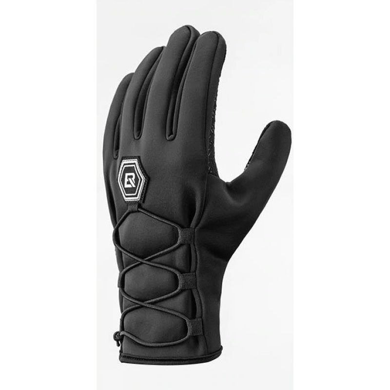 Rockbros zimowe rękawiczki rowerowe softshell M