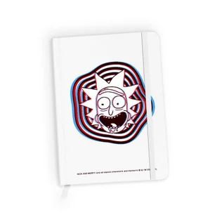 Notes w kratkę Rick and Morty wzór: Rick i Morty 020 - Notesy i bloczki - miniaturka - grafika 1