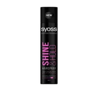 Kosmetyki do stylizacji włosów - Syoss Lakier do Włosów Shine &  Hold 300ml - miniaturka - grafika 1