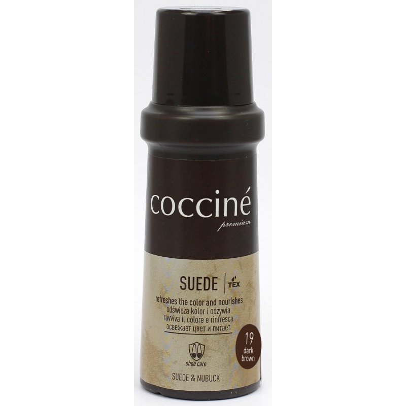 Odświeżacz koloru, ciemny brąz, SUEDE Coccine, 75 ml