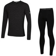 Bielizna sportowa męska - Zestaw męski Zulu Merino 240 Long Rozmiar: L / Kolor: czarny - miniaturka - grafika 1