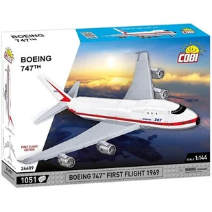 Klocki Boeing 747 First Flight 1969 Cobi Klocki - Zabawki konstrukcyjne - miniaturka - grafika 1