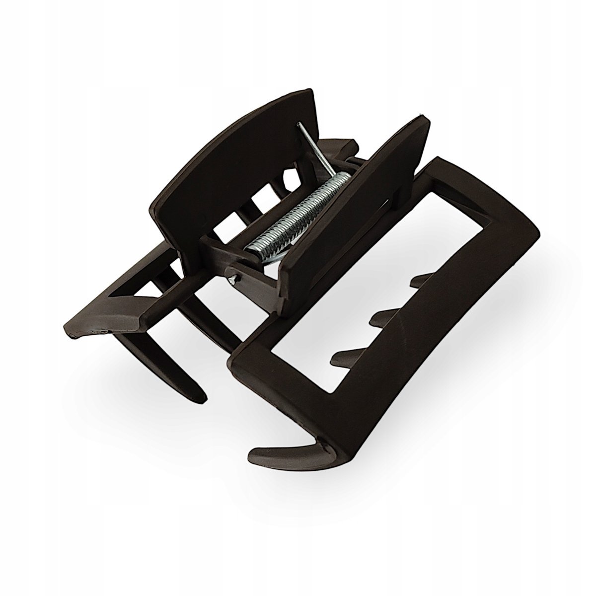 Klamra do włosów Kauczukowa szczęka Brązowa