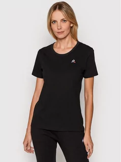 Koszulki i topy damskie - le coq sportif T-Shirt 2110385 Czarny Regular Fit - grafika 1