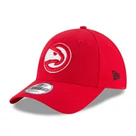 Czapki damskie - New Era 9FORTY Atlanta Hawks czapka bejsbolowa - NBA The League - czerwona - miniaturka - grafika 1