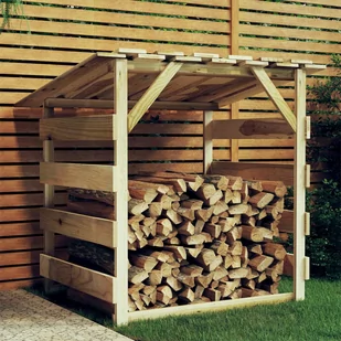 vidaXL Pergola ogrodowa z daszkiem, 100x90x100 cm, drewno sosnowe - Kratki i pergole - miniaturka - grafika 1