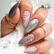 Lakiery hybrydowe - Molly Lac Lakier hybrydowy MollyLac Queens Of Life Stardust 10 g Nr 31 - miniaturka - grafika 1