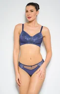 Majtki damskie - Glamour figi, Kolor niebieski, Rozmiar S, Momtobe - Intymna - miniaturka - grafika 1