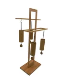 Instrumenty dęte - Statyw do Koshi Zaphir Chimes bambusowy duży - miniaturka - grafika 1
