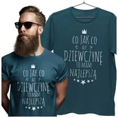 Walentynki - KOSZULKA NA WALENTYNKI PREZENT DLA CHŁOPAKA CHŁOPAK CO JAK CO - miniaturka - grafika 1