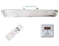 Urządzenia medyczne - NBV-2x30NLW RC lampa bakteriobójcza bezp. działania 2x30W ścienna z pilotem i licznikiem LED - miniaturka - grafika 1