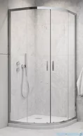 Kabiny prysznicowe - Brilis Alienta A kabina półokrągła 80x80 szkło przejrzyste 10228080-01-01 - miniaturka - grafika 1
