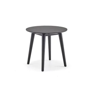 Stolik kawowy IVY, Ø500x440 mm, czarny - Ławy i stoliki kawowe - miniaturka - grafika 1