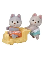 Akcesoria dla lalek - Sylvanian Families Akcesoria dla lalek "Husky Twins" - 3+ - miniaturka - grafika 1