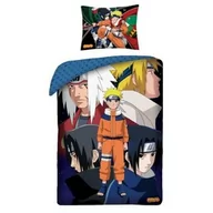 Pościel dla dzieci - Halantex Pościel bawełniana 140x200 Naruto poszewka 70x90 3260BL - miniaturka - grafika 1